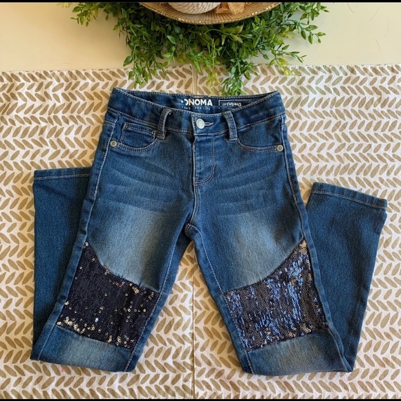 Girls Sonoma Jeggings — Size 6 - Picture 1 of 1